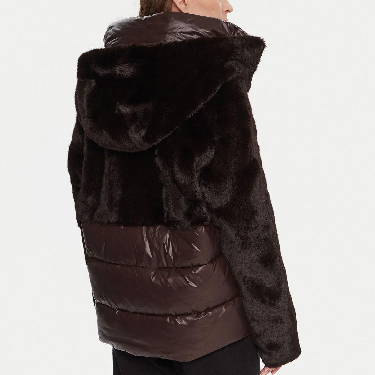 Giubbotto Giacca Blauer Nylon Con Pelliccia Eco Fanevil da donna rif. 25WBLDC02178-006646