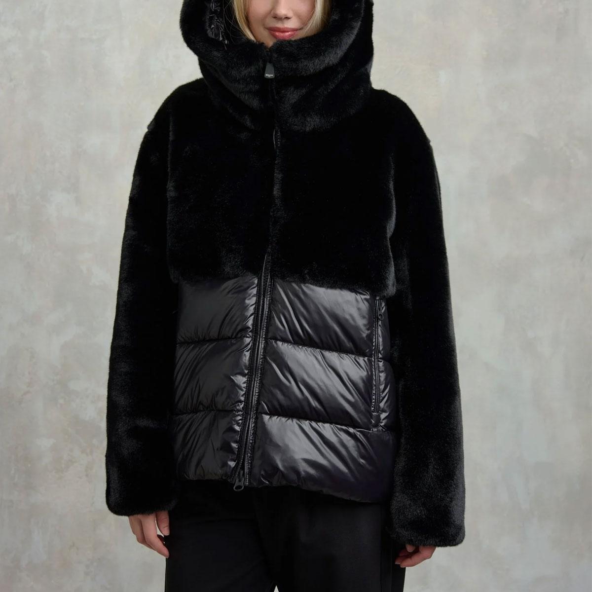 Giubbotto Giacca Blauer Nylon Con Pelliccia Eco Fanevil da donna rif. 25WBLDC02178-006646