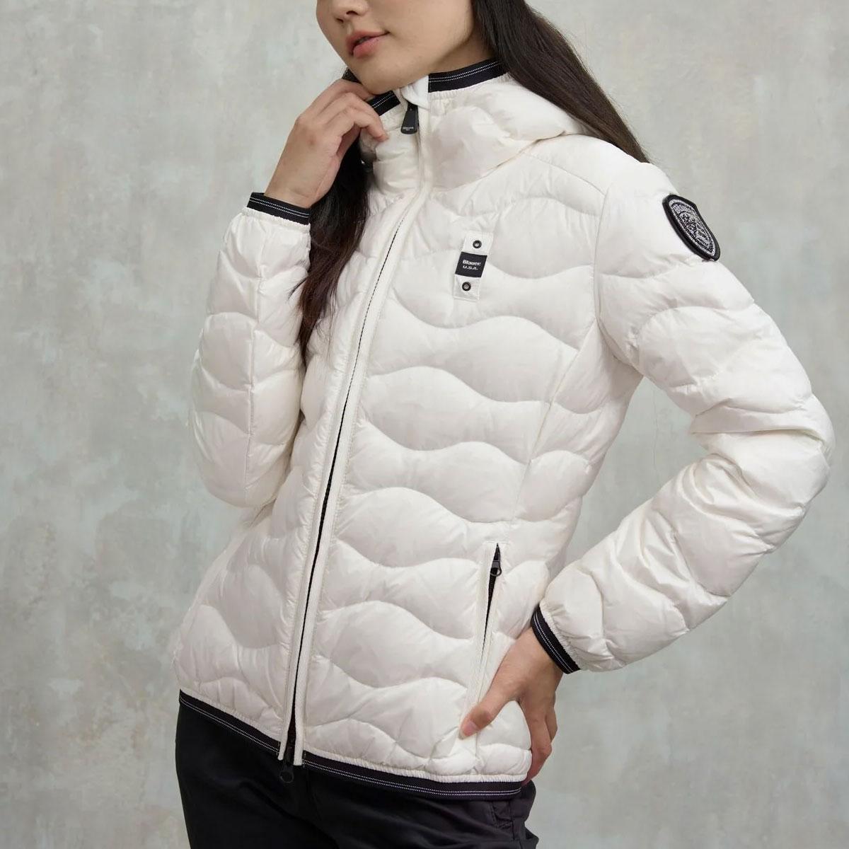 Piumino Giubbotto Giacca Blauer Ad Onde Camelia da donna rif. 25WBLDC03095-006047