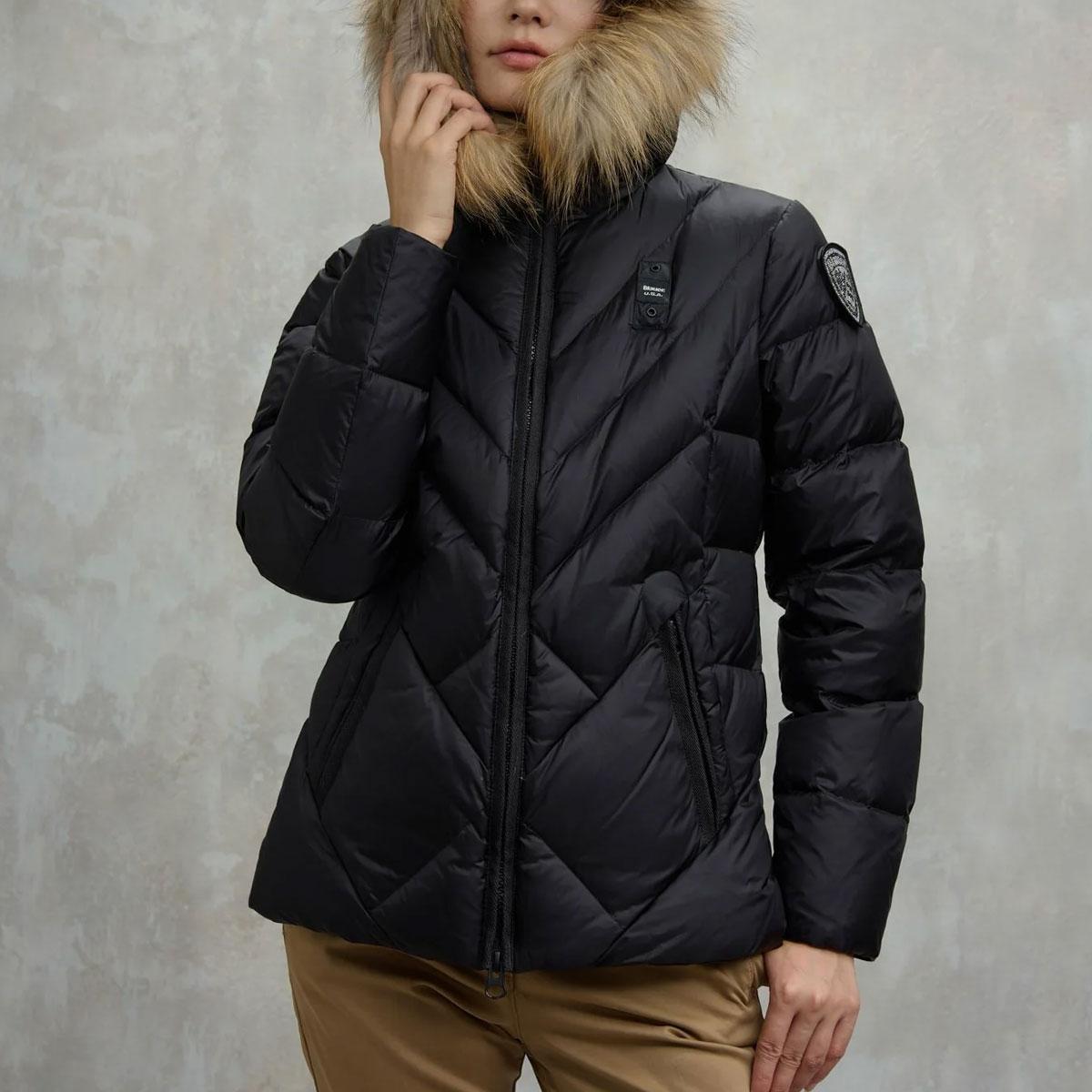 Piumino Giubbotto Giacca Blauer A Linee Geometriche Alicia da donna rif. 25WBLDC03097-006047