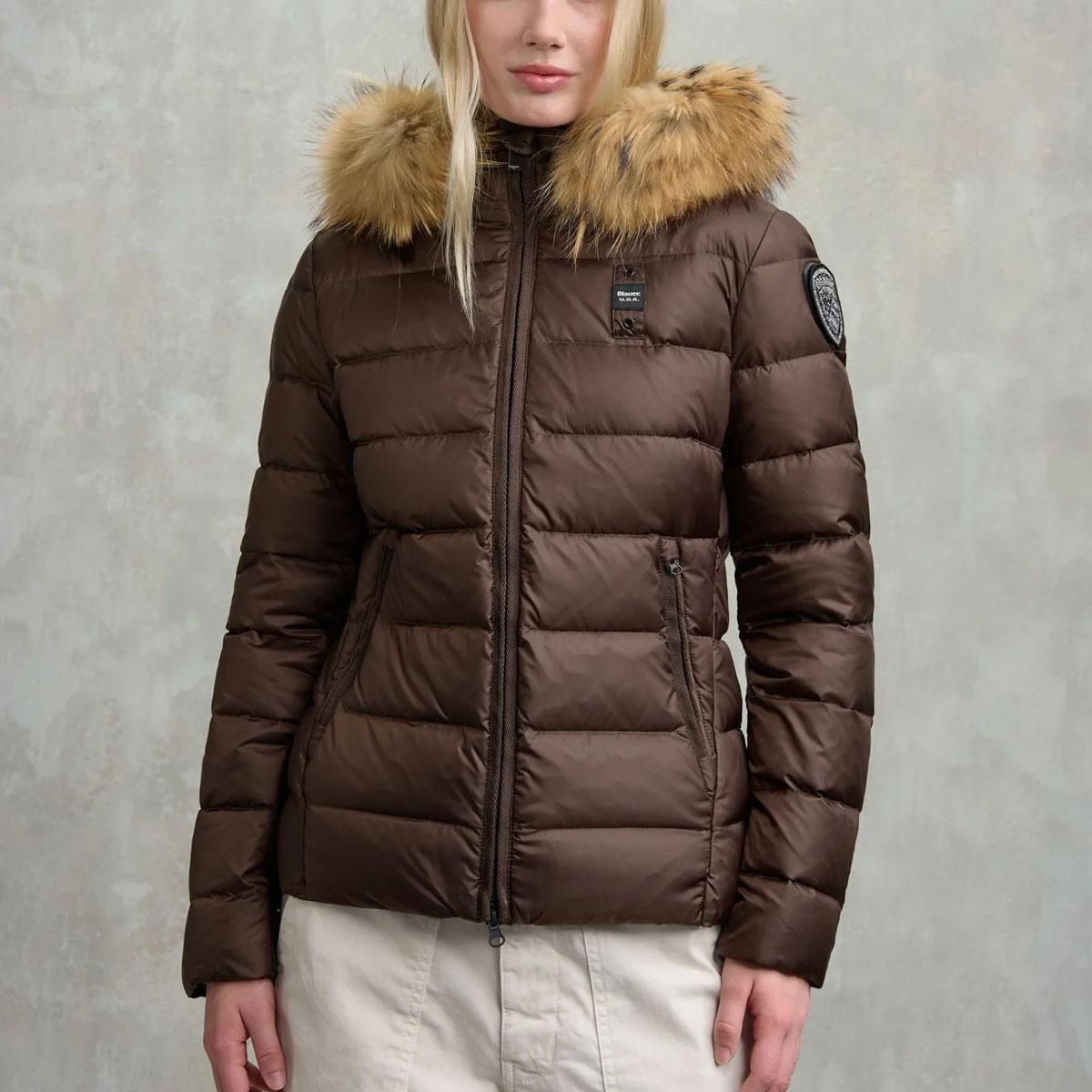 Piumino Giubbotto Giacca Blauer A Righe Arcadia da donna rif. 25WBLDC03099-006047