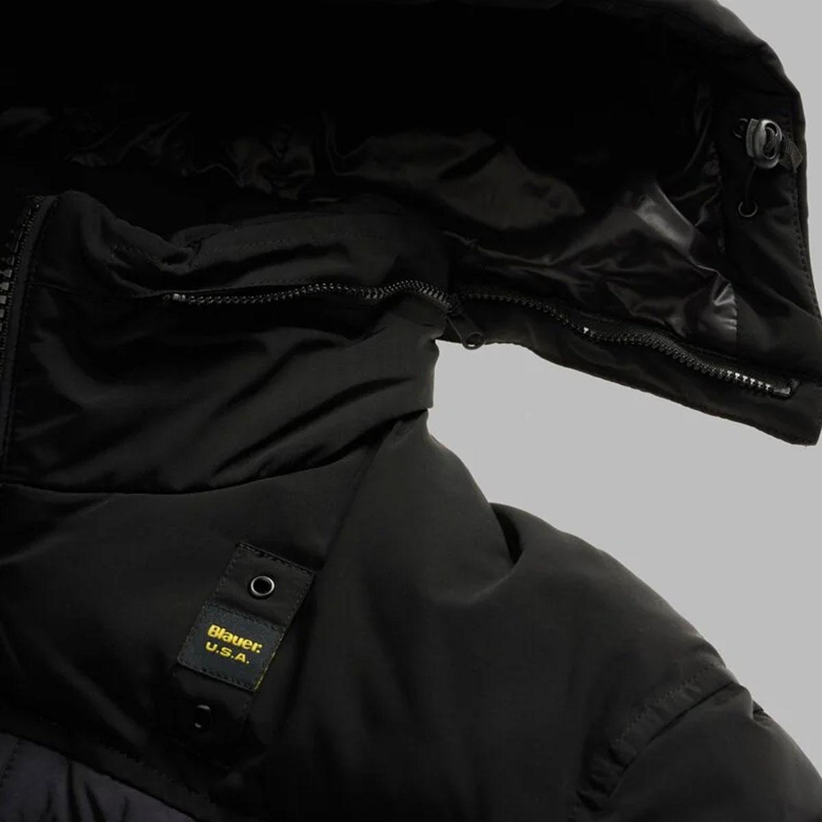 Giubbotto Piumino Blauer Effetto Stropicciato Ferwood da uomo rif. 25WBLUC02152-007287