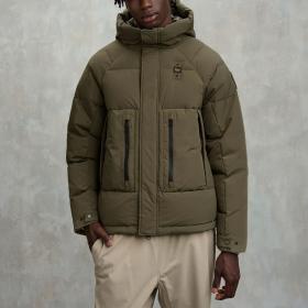 Giubbotto Piumino Blauer In Nylon Cotone Con Cappuccio Lukes da uomo rif. 25WBLUC03023-006985