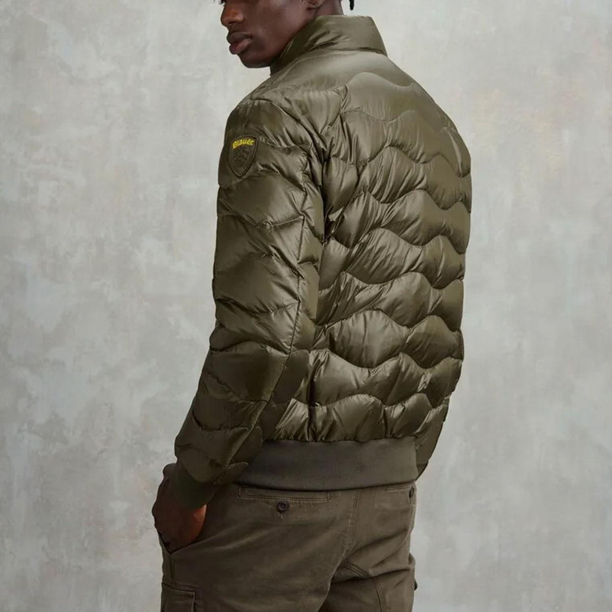 Giubbotto Piumino Blauer Bomber Ad Onde Daniel da uomo rif. 25WBLUC03075-006355