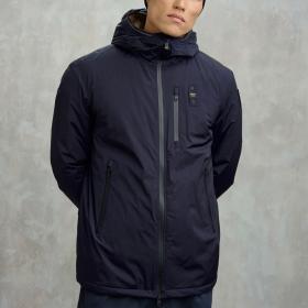 Giubbotto Piumino Blauer Nastrato Con Pelliccia Eco Jarvis da uomo rif. 25WBLUK11139-007110