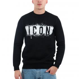 Maglia Felpa Icon con logo da uomo rif. ICUF2W6M004