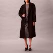 Cappotto Trench Calvin Klein in lana con cintura da donna rif. LV040WL571