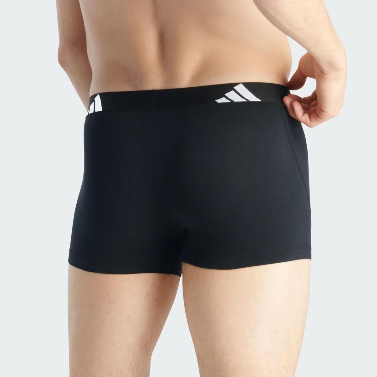 Boxer slip Adidas 3 pezzi Active Flex Cotton da uomo rif. JK3944