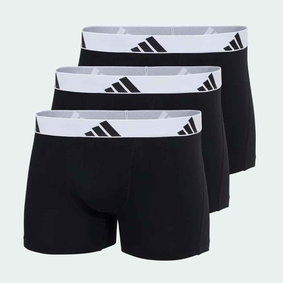 Boxer slip Adidas 3 pezzi Active Flex Cotton da uomo rif. JK3945