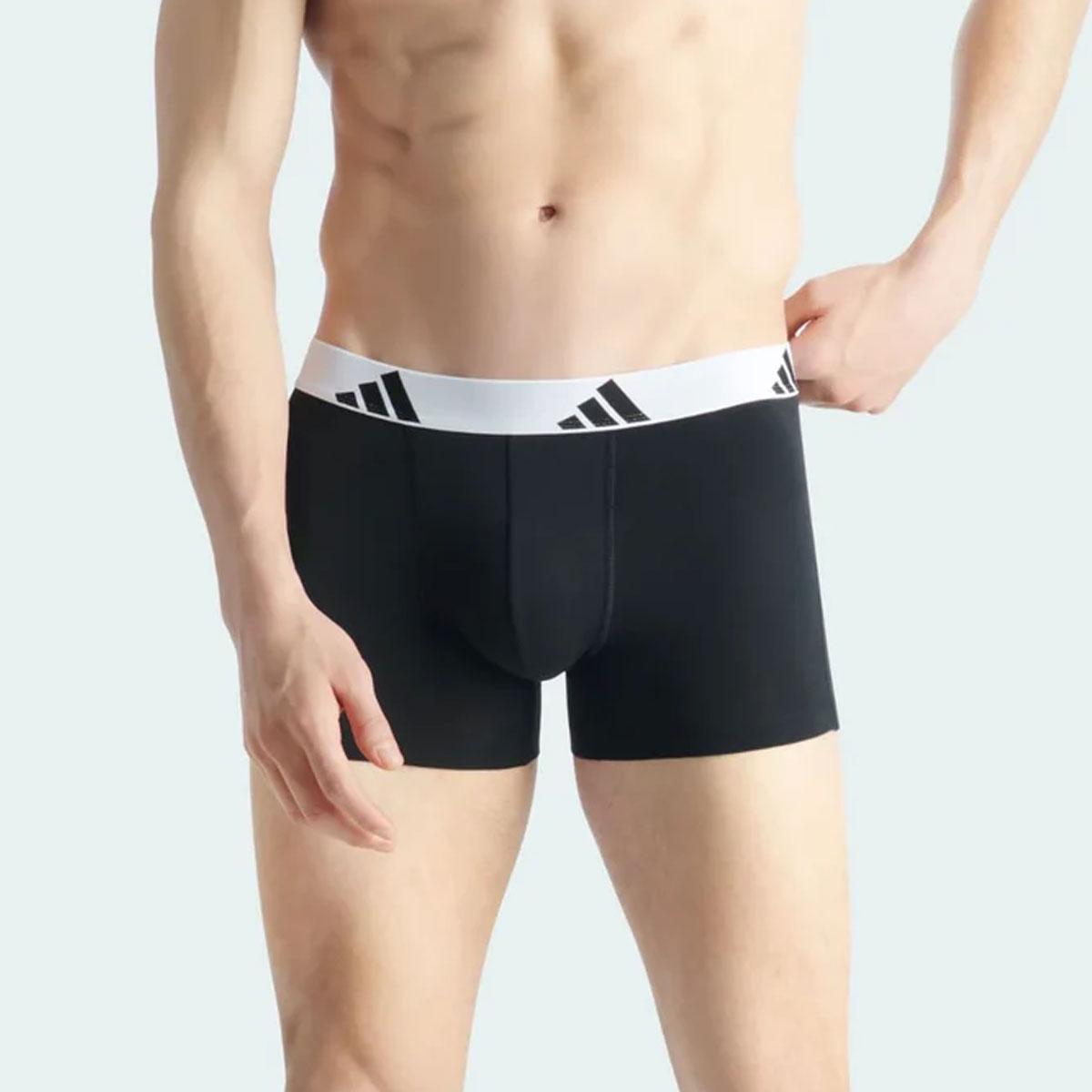 Boxer slip Adidas 3 pezzi Active Flex Cotton da uomo rif. JK3945