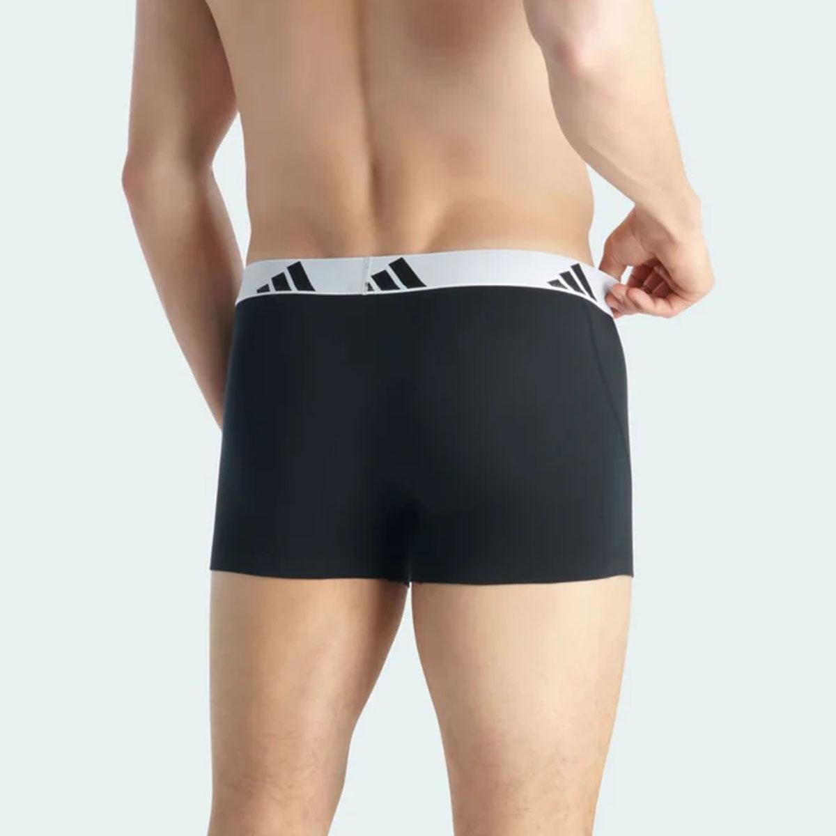 Boxer slip Adidas 3 pezzi Active Flex Cotton da uomo rif. JK3945