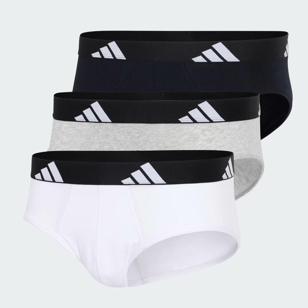 Boxer slip Adidas 3 pezzi Active Flex Cotton da uomo rif. JK3943