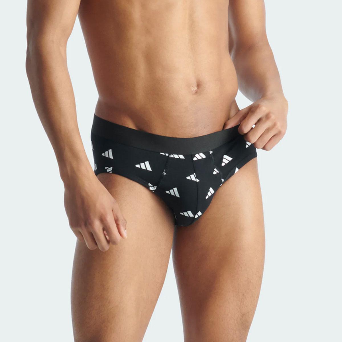 Boxer slip Adidas 3 pezzi Active Flex Cotton da uomo rif. JK3942