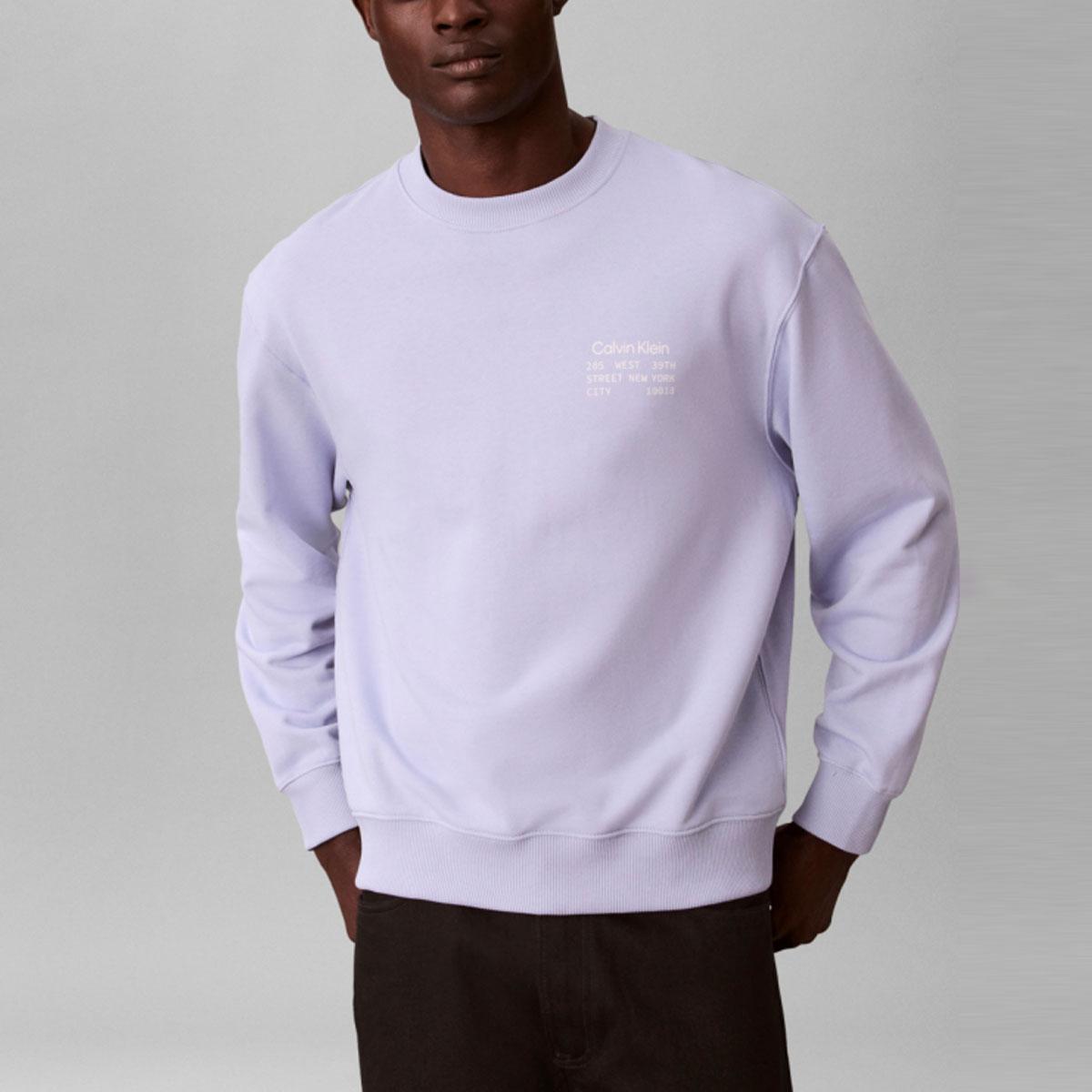 Felpa Calvin Klein Con Logo da uomo rif. LV04RE254G