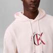 Felpa Calvin Klein con cappuccio in spugna di cotone con logo da uomo rif. LV04RE255G