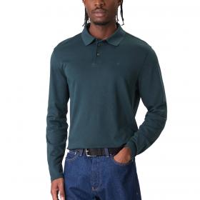 Polo Calvin Klein a maniche lunghe in cotone Supima da uomo rif. LV040EM909