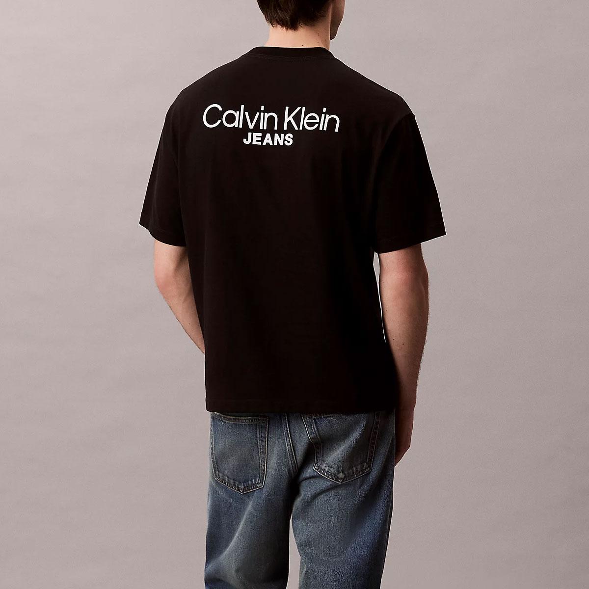 T-shirt Calvin Klein Jeans Con Logo da uomo rif. LV04RD825G