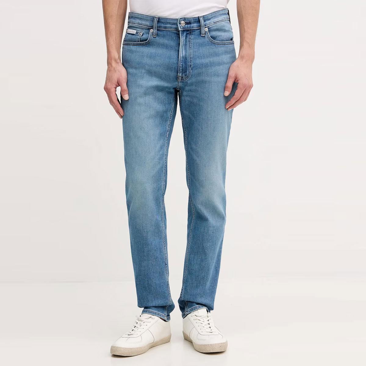 Jeans Pantaloni Calvin Klein in denim da uomo rif. LV04RE776G