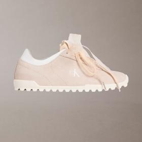 Scarpe Sneakers Calvin Klein Murica in camoscio e organza da donna rif. HW0HW03150