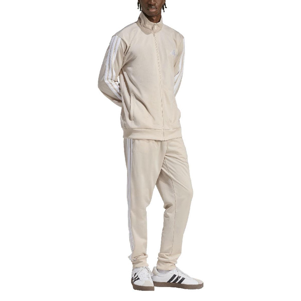 Tuta sportiva Adidas Basic 3-Stripes Fleece da uomo rif. KR5358