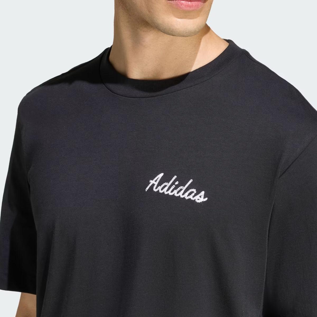 T-shirt Adidas Essentials Con Grafica Novelty Bowl da Uomo rif. JZ5036