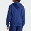 Felpa Adidas Con Cappuccio Essentials French Terry 3-Stripes Full-Zip da uomo rif. JE6341