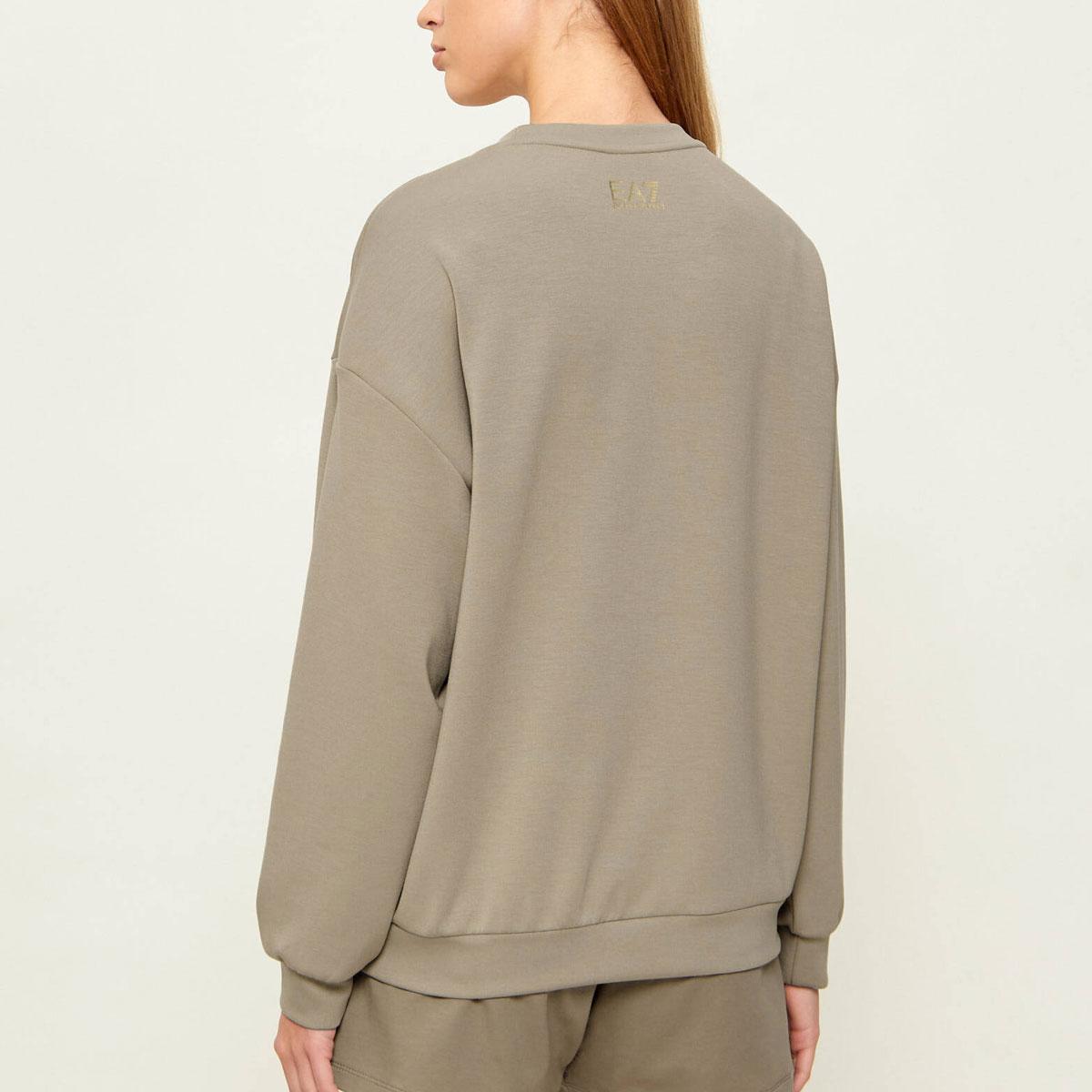 Felpa Emporio Armani EA7 Girocollo da donna rif. 7W001488 AF24375