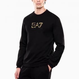 Felpa Emporio Armani EA7  Girocollo Premium Label da uomo rif. 7M001563 AF17787