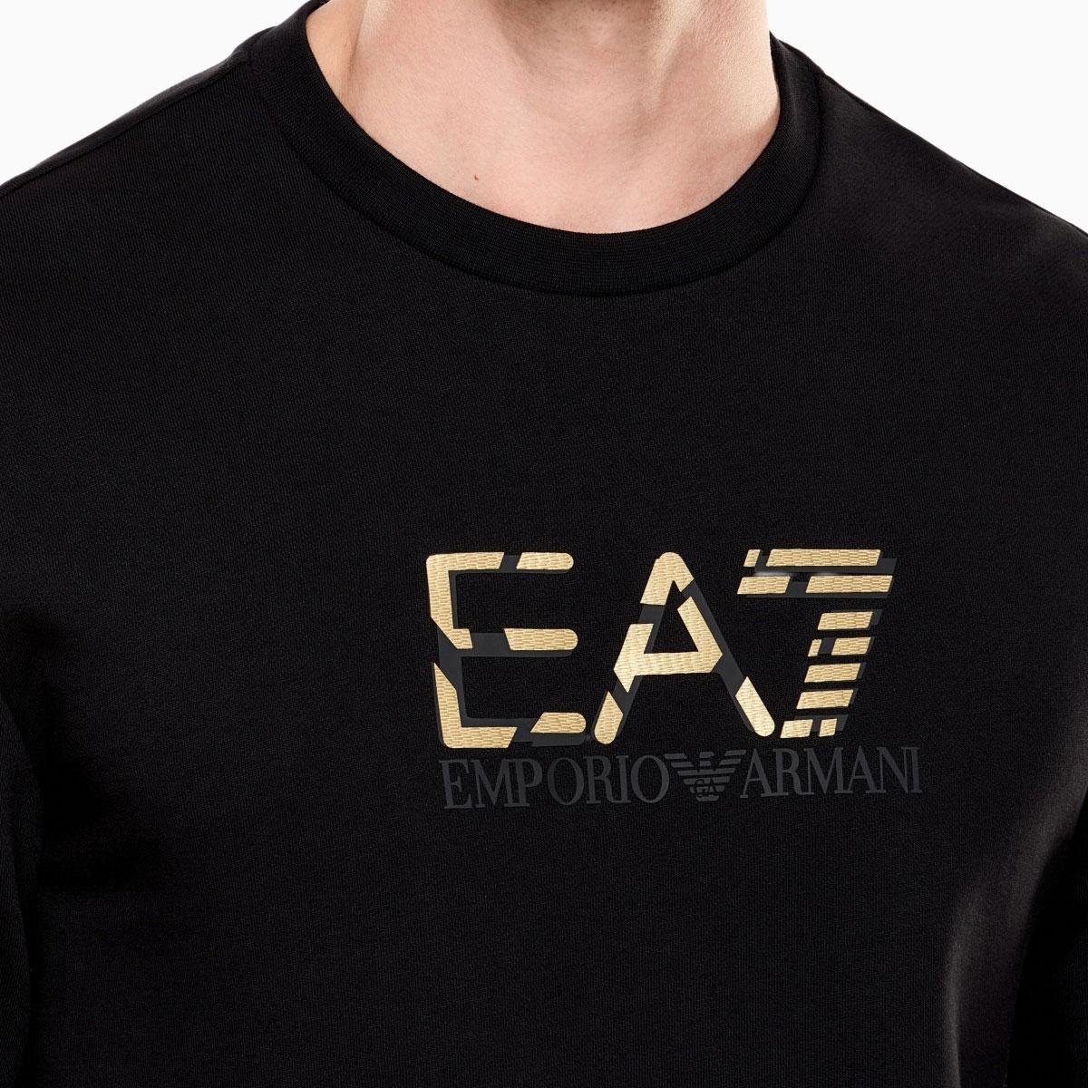 Felpa Emporio Armani EA7  Girocollo Premium Label da uomo rif. 7M001563 AF17787