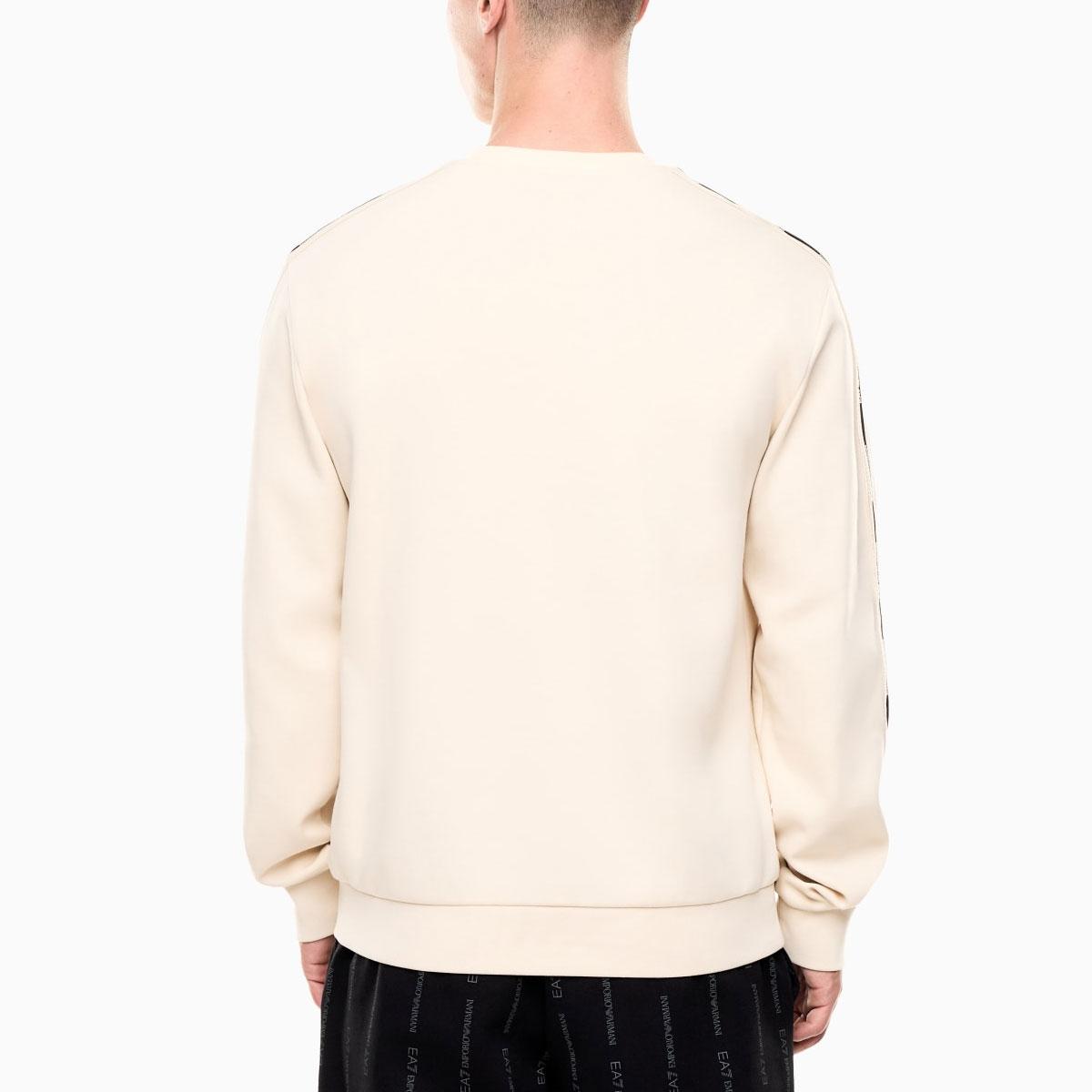 Felpa Emporio Armani EA7 Logo Series In Interlok da uomo rif. 7M001478 AF12660