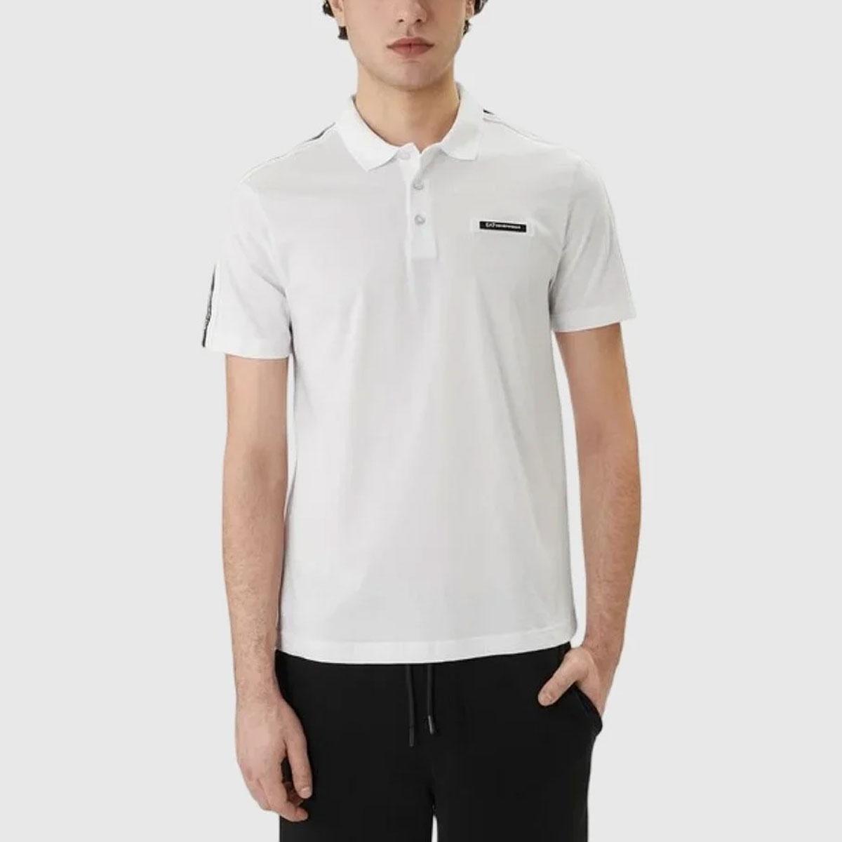 Polo Emporio Armani Ea7 Logo Series da Uomo rif. 7M001477 AF10375