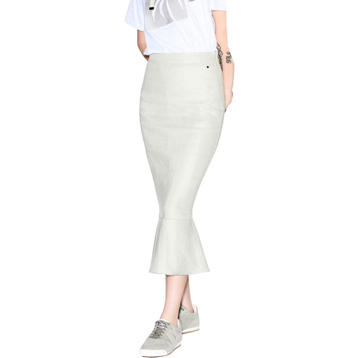 Gonna Armani Exchange Midi In Twill Di Lino da donna rif. XW002309 AF21530