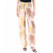 Pantaloni Armani Exchange Ampi In Viscosa Stampa Astratta da donna rif. XW002300 AF21554