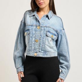 Giacca Giubbotto Armani Exchange in denim da donna rif. XW002260 AF21338