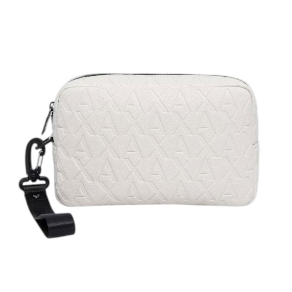 Beauty Case Armani Exchange in materiale riciclato da uomo rif. XM001272 AF12133