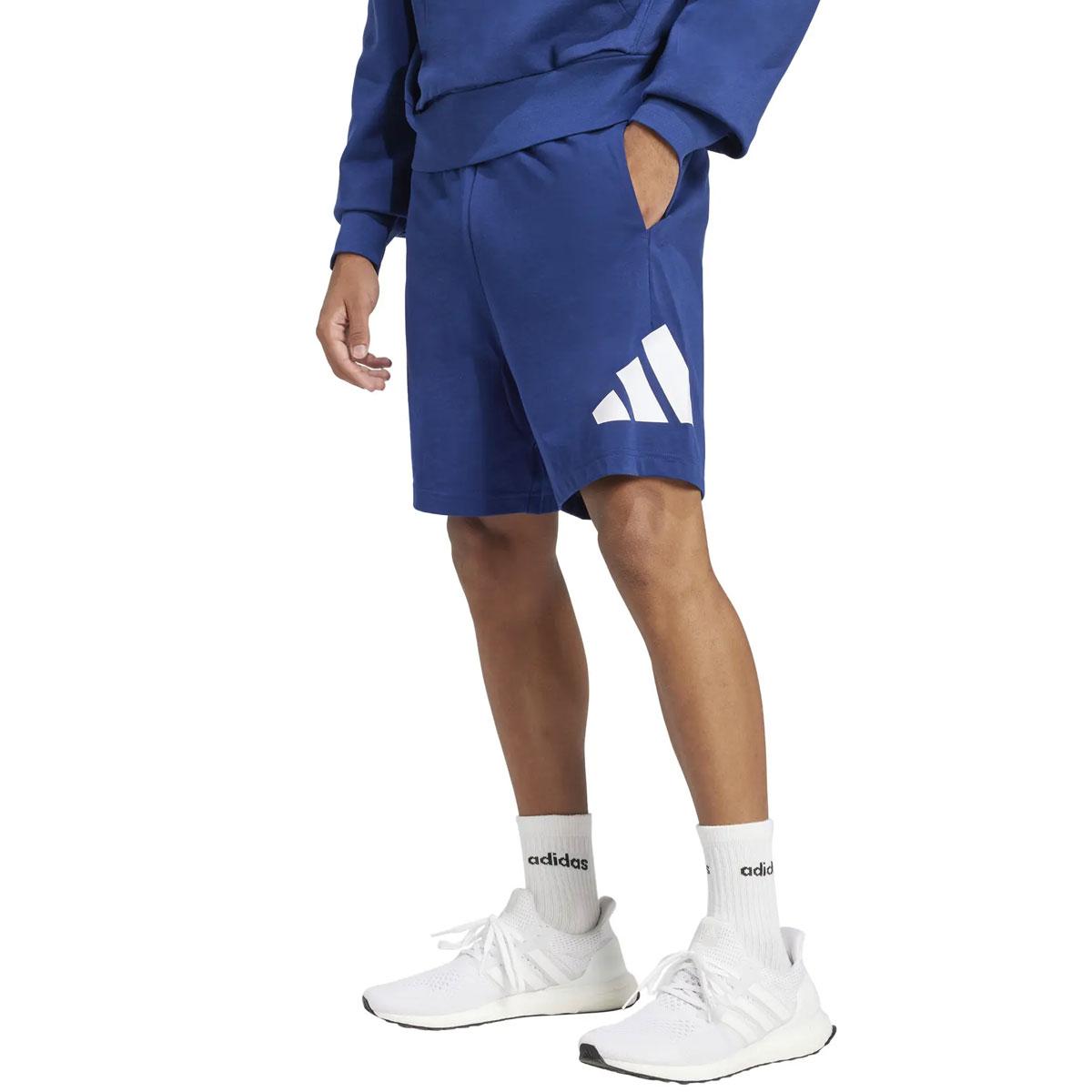 Shorts pantaloncini Adidas Essential 3-Stripes French Terry da uomo rif. IS6910