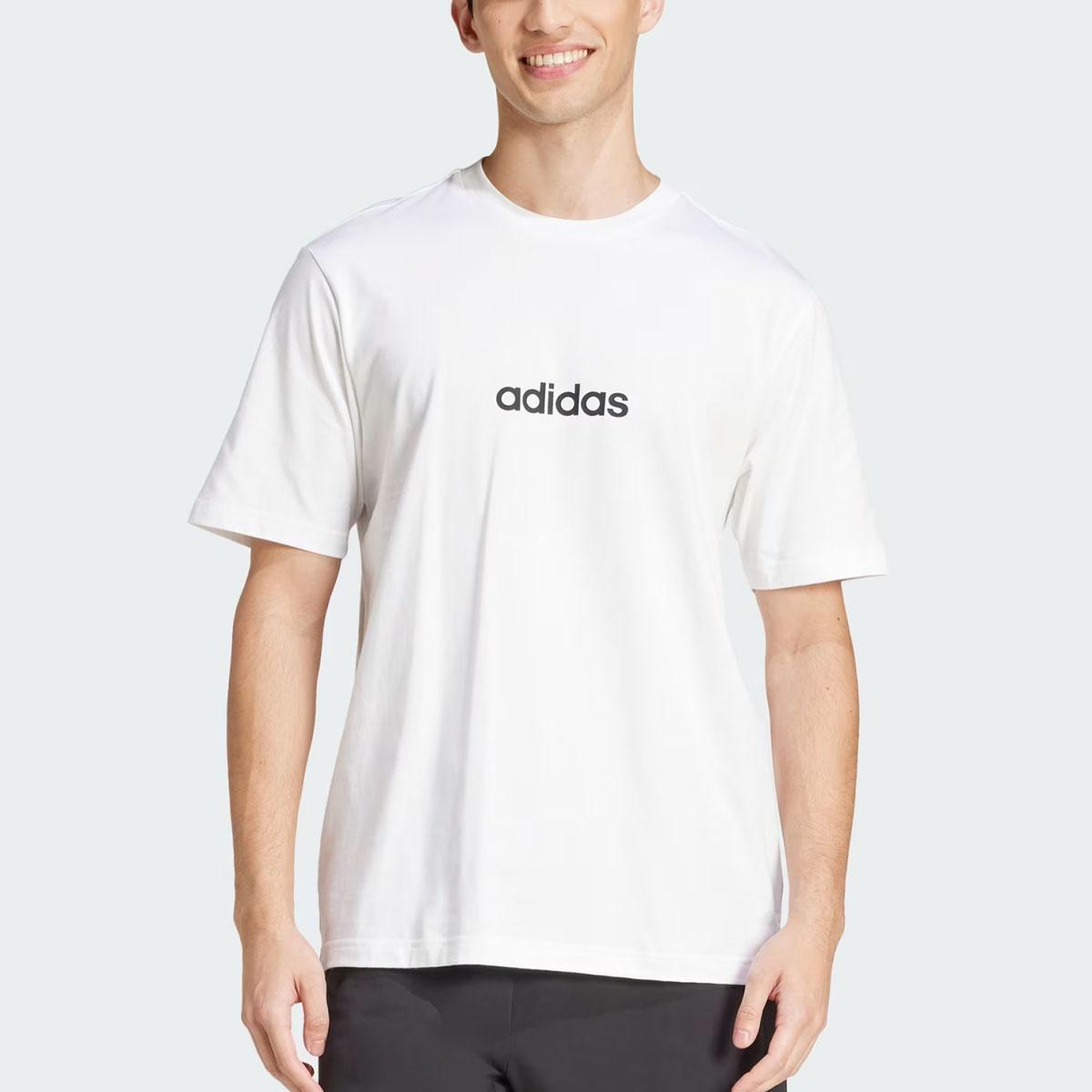 T-shirt Adidas Essentials Essentials Linear da Uomo rif. JE9000