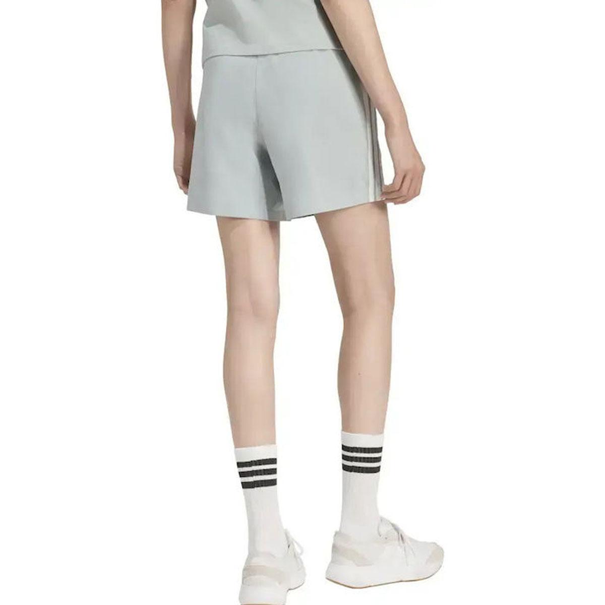 Shorts pantaloncini Adidas Essentials 3-Stripes Cotton da donna rif. KR2725