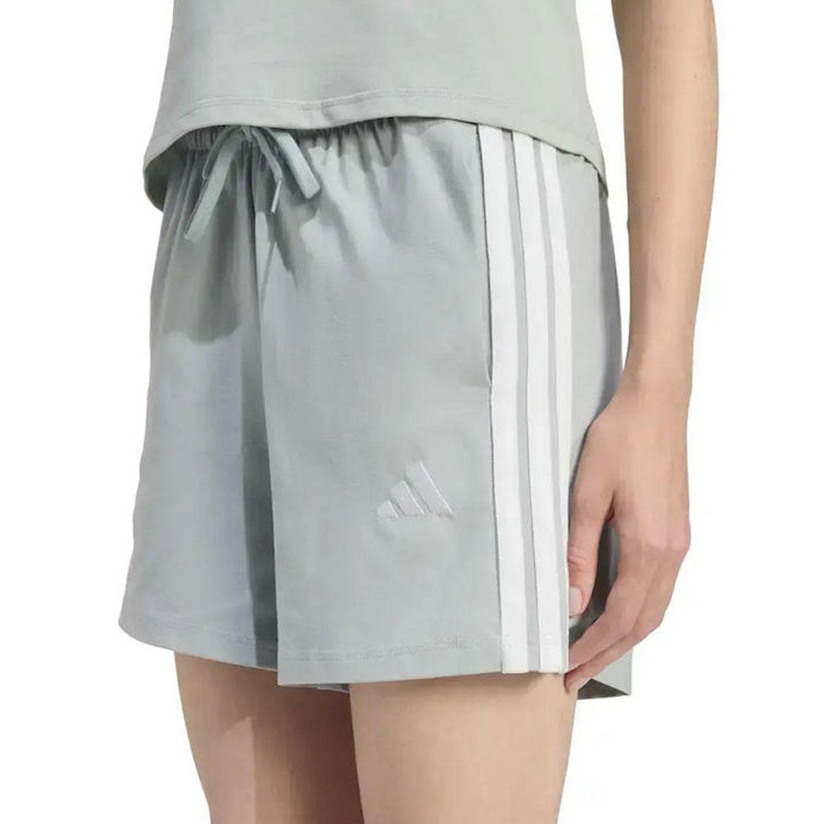Shorts pantaloncini Adidas Essentials 3-Stripes Cotton da donna rif. KR2725