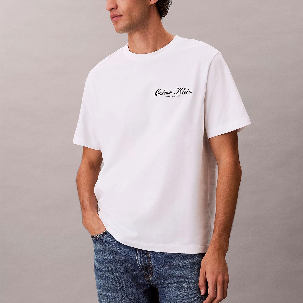 T-shirt Calvin Klein Jeans Con Logo Ricamato da uomo rif. LV04RF822G