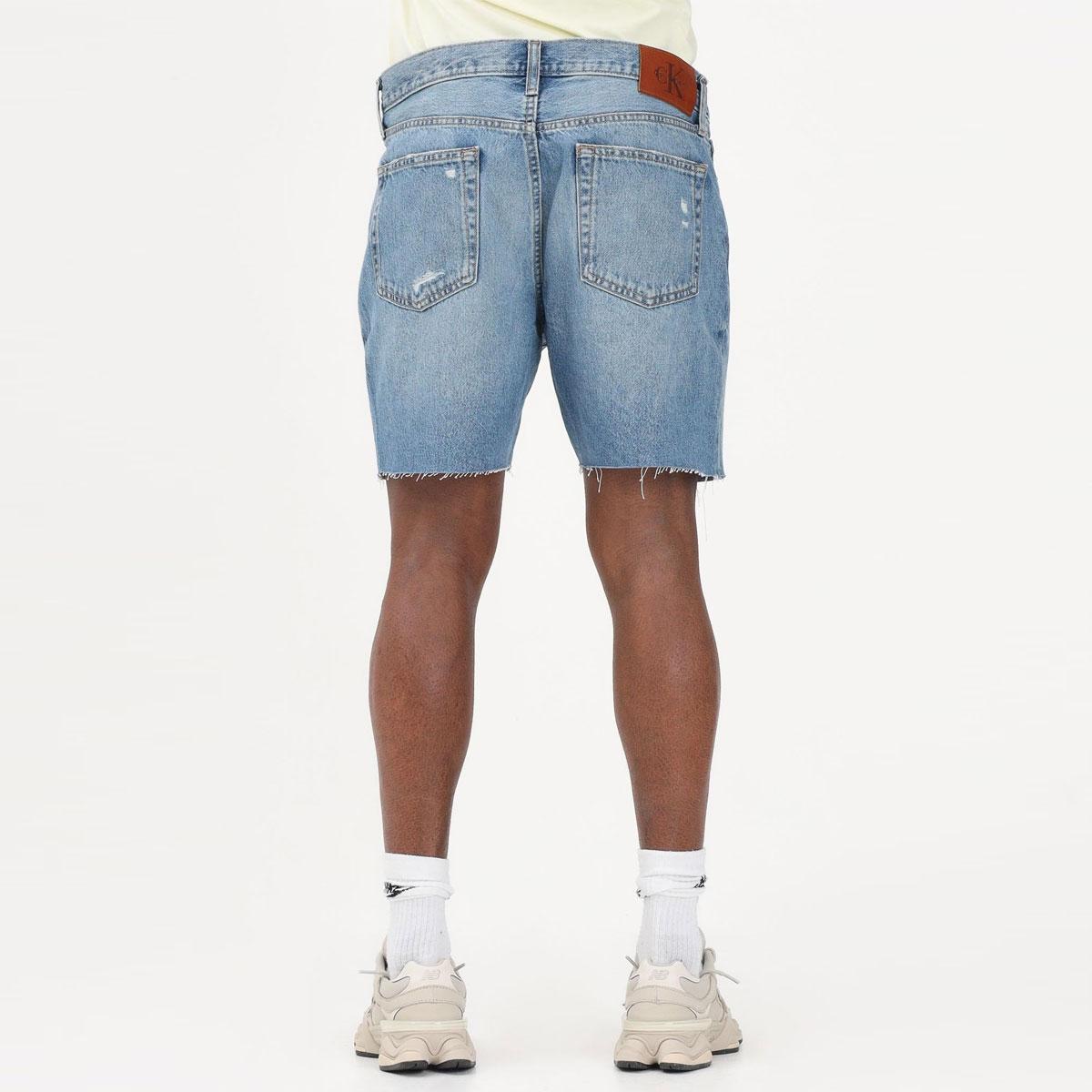 Pantaloncini shorts Calvin Klein Jeans In Denim da uomo rif. LV04RF790G