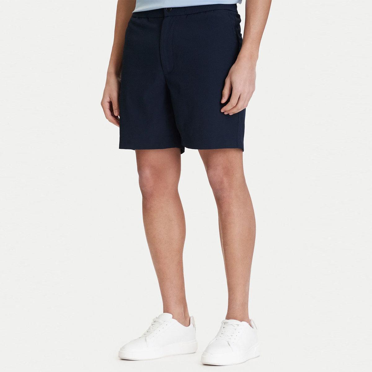 Pantaloncini shorts Calvin Klein in seersucker da uomo rif. LV04LF610G