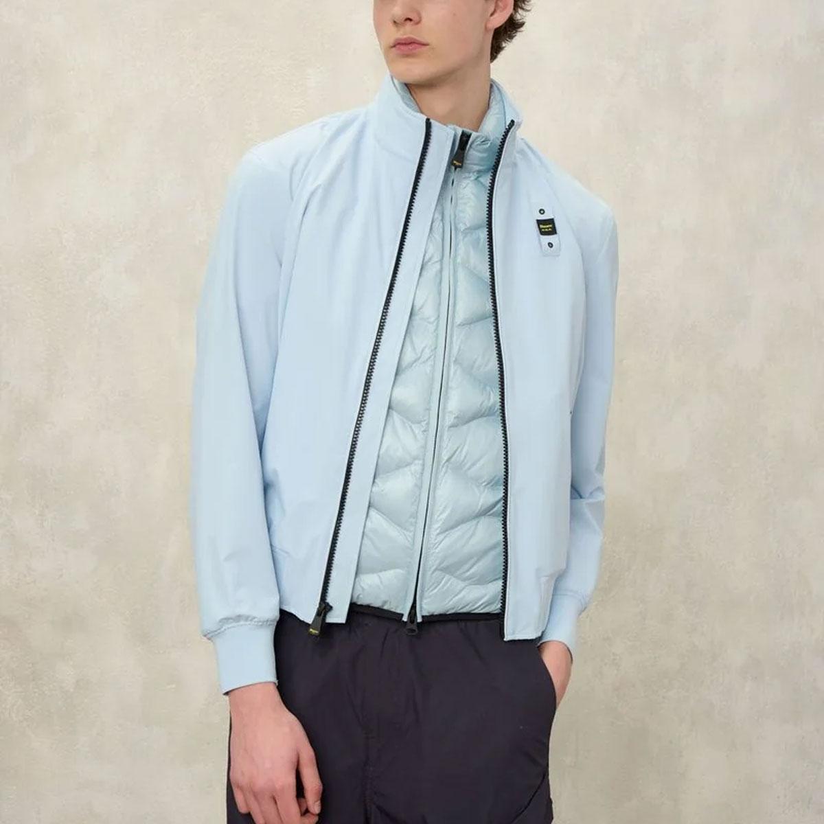 Bomber Piumino Blauer Bomber Nastrato Anson da uomo rif. 26SBLUC11231-006787