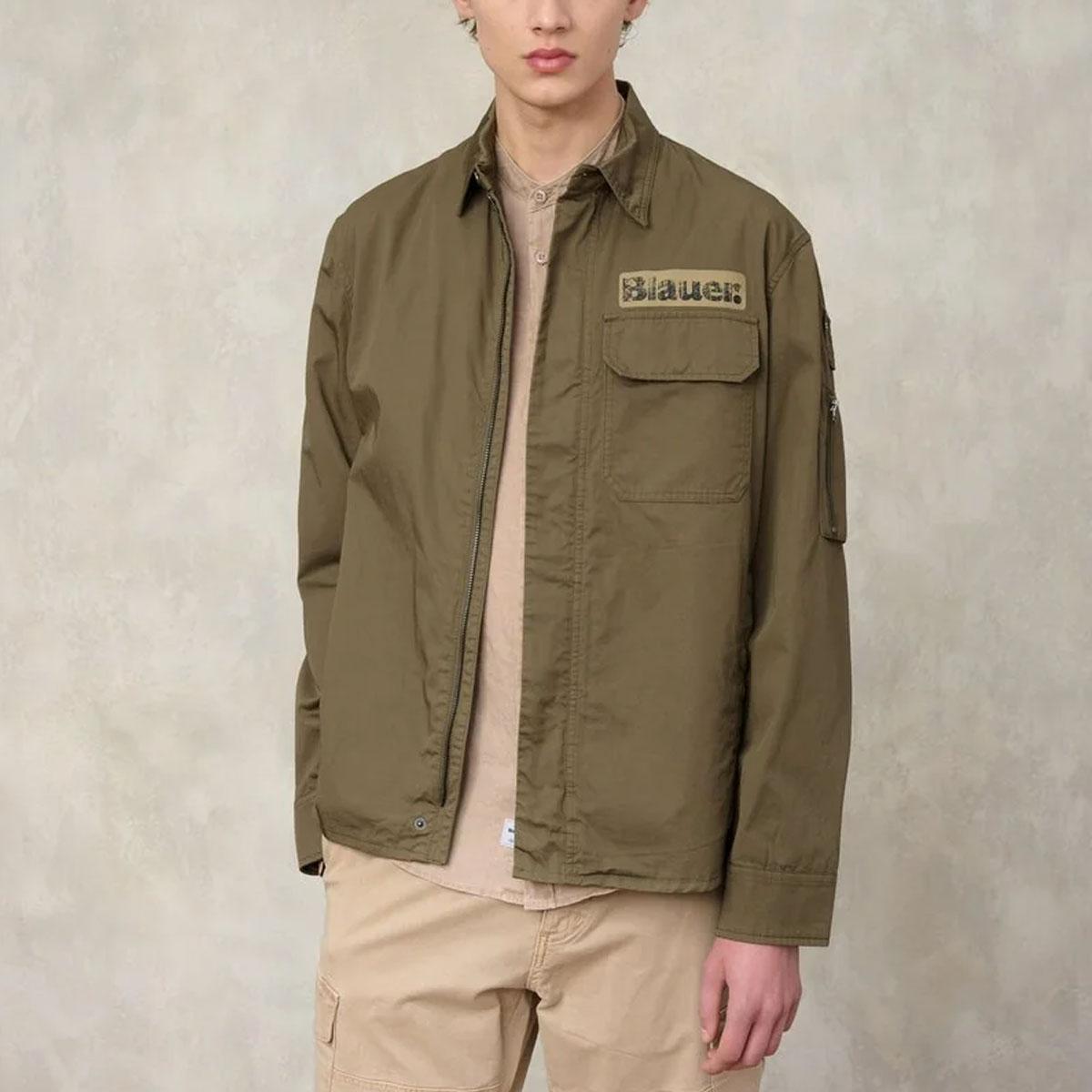 Camicia Giacca Blauer Multitasche Lambert da uomo rif. 26SBLUS04360-007499