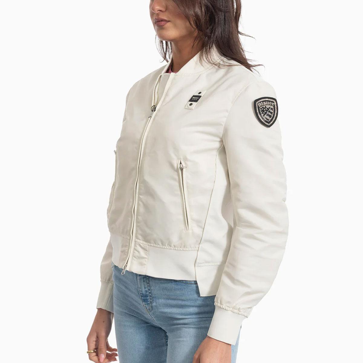 Giubbotto Giubbino Blauer Bomber Nylon E Neoprene Laurie da donna rif. 26SBLDC01218-007108