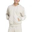 Felpa Adidas Con Cappuccio Essentials French Terry 3-Stripes Full-Zip da uomo rif. JE6340
