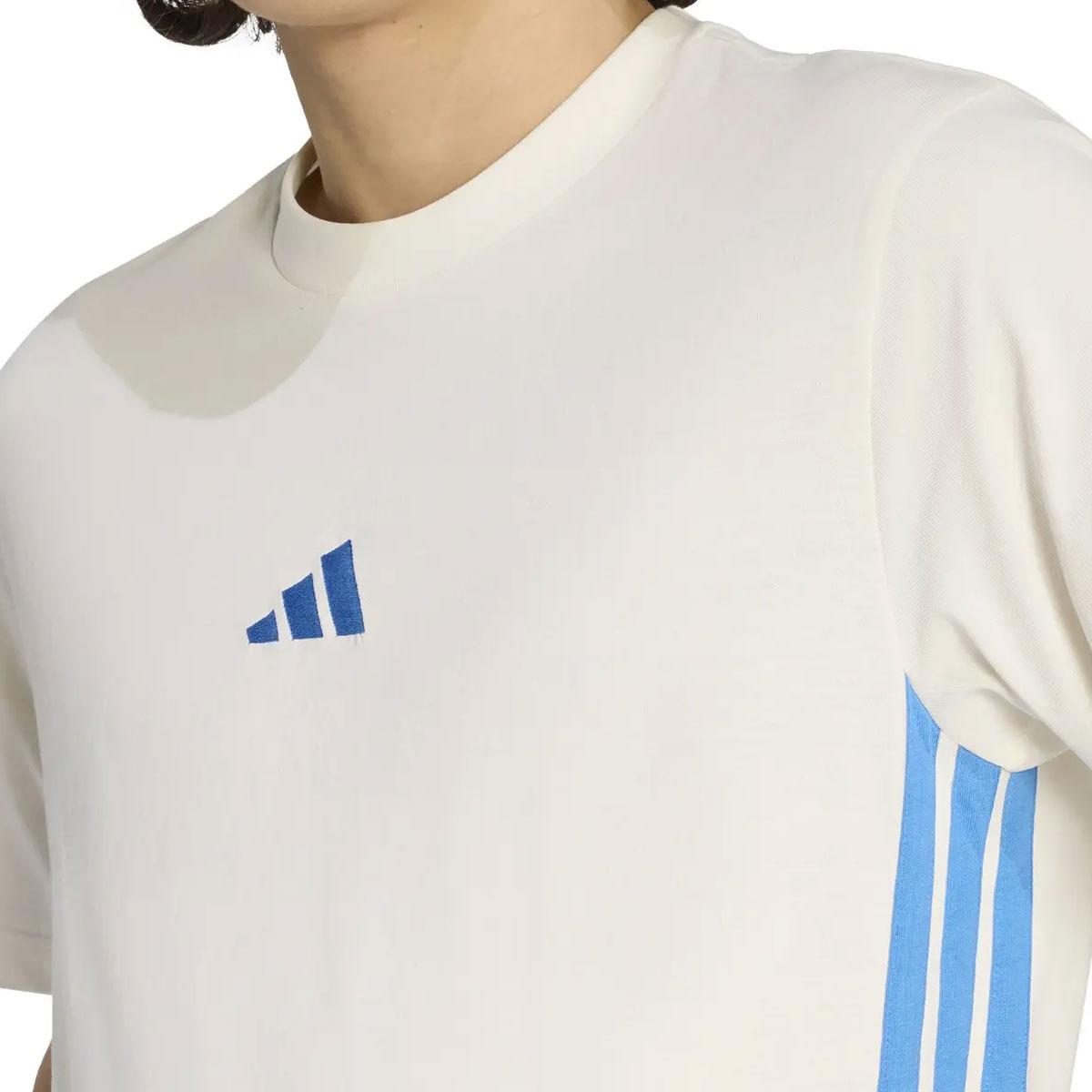 T-shirt Adidas Essentials 3-Stripes Small Logo da Uomo rif. KC0888