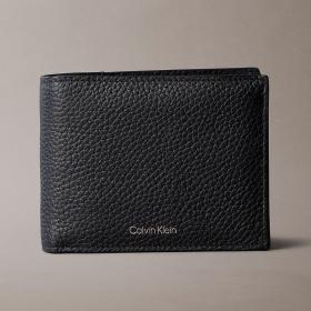 Portafoglio Calvin Klein a tre ante RFID in pelle pieno fiore da uomo rif. LV04D1241G