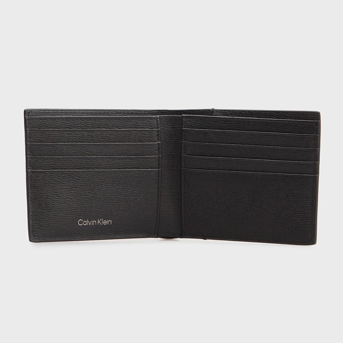 Portafoglio Calvin Klein a libro con logo da uomo rif. LV04D1166G