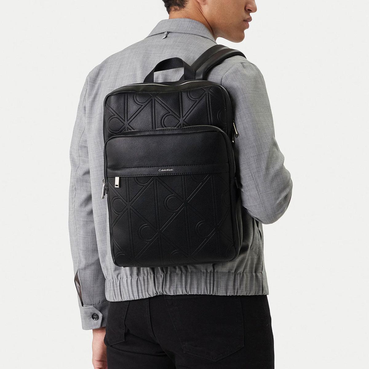 Zaino Calvin Klein con logo con emblema goffrato unisex rif. LV04D3328G